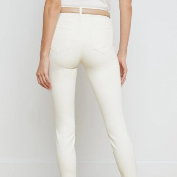 NWT! L'AGENCE Margot Skinny Jean - Vintage White - 24 - Picture 3 of 5